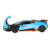 Lamborghini Huracan STO RC Car 1/14 Scale Licensed Remote Control Toy Car with Open Doors and Working Lights by Rastar