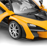 McLaren Senna RC Car 1/14 Scale Licensed Remote Control Toy Car with Open Doors and Working Lights by Rastar