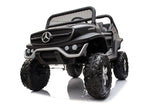 MERCEDES BENZ UNIMOG ATV 24V RIDE ON CAR 2 SEATER BLACK - KIDS ON WHEELZ - Kids On Wheelz