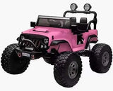 2 Seater Lifted Monster Jeep 12V Electric Kids' Ride On Truck with Parental Remote Control - Voltz Toys - Voltz Toys