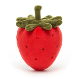 Jellycat Fabulous Fruit Strawberry ONE SIZE - H3" X W3" Kids On Wheelz