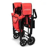 W2 Multifunctional Double Stroller Wagon 2 Seater Poppy Red Pre Order- WonderFold WonderFold