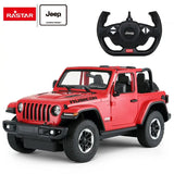 Rastar 1:14 Jeep Wrangler JL Remote Control Car For Kids - Kids On Wheelz