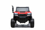 24V Farm Truck UTV 2 Seater 6 Wheels with Tipper Electric Kids' Ride-On Car with Parental Remote Controller Red-KOW Kids On Wheelz
