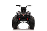 Kids Ride On Atv 24V 4x4 Off-road ATV with Monster Tires, Independent Suspension, Realistic Lights and Leather Seat - Kids On Wheelz