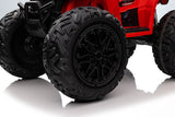 Kids Ride On Atv 24V 4x4 Off-road ATV with Monster Tires, Independent Suspension, Realistic Lights and Leather Seat - Kids On Wheelz