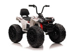 Kids Ride On Atv 24V 4x4 Off-road ATV with Monster Tires, Independent Suspension, Realistic Lights and Leather Seat - Kids On Wheelz