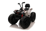 Kids Ride On Atv 24V 4x4 Off-road ATV with Monster Tires, Independent Suspension, Realistic Lights and Leather Seat - Kids On Wheelz