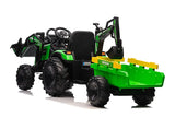 2025 Farm Tractor 24V Kids Ride On Car with Tipper and Shovel/Digger -Kids On Wheelz Kids On Wheelz