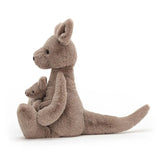 Jellycat Kara Kangaroo Kids On Wheelz