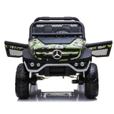 MERCEDES BENZ UNIMOG ATV 24V 2 SEATER - Army Camo - Kids On Wheelz