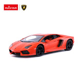 RC Car 1/4 Officially Licensed Scale Lamborghini Aventador Orange - Kids On Wheelz