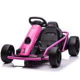 KOW 2025 Go Kart 24V Outdoor Racer Drifter Go Kart for Kids and Adult