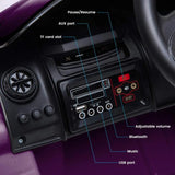 Ride on Car 12v Mclaren 720S Purple - Kids On Wheelz