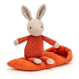 Jellycat Sleeping Bag Snuggler Bunny Kids On Wheelz