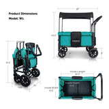 W1 Multifunctional Double Stroller Wagon (2 Seater)- WonderFold WonderFold