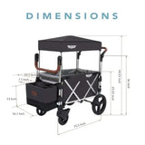 The Original Keenz 7S - Ultimate Adventure Stroller Wagon - 2 Passenger Keenz