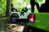 2 Seater Jeep Truck 12V Electric Kids' Ride On Car with Parental Remote Control- White