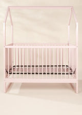 House Baby Crib - Pink Coco Village
