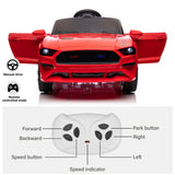 12V Ford Mustang Gt Style Kids Ride On Car Kids On Wheelz