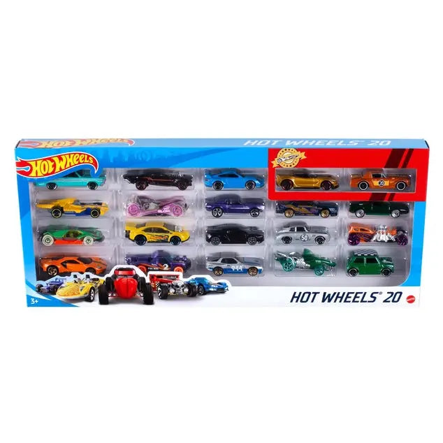 Hot Wheels 20-Car Gift Pack – Ultimate Collection for Kids – Kids