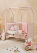 House Baby Crib - Pink Coco Village