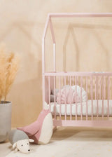 House Baby Crib - Pink Coco Village