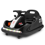 12V Kids Bumper Car 360° Rotation for Indoor and Outdoor Kids On Wheelz