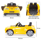 12V Licensed Chevrolet Camaro with Remote Control Ride On Car Kids On Wheelz