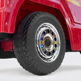 Fire Truck 12V Electric Motorized Ride-On Vehicle for Kids with Parental Remote Control (firetruck), Voltz Toys