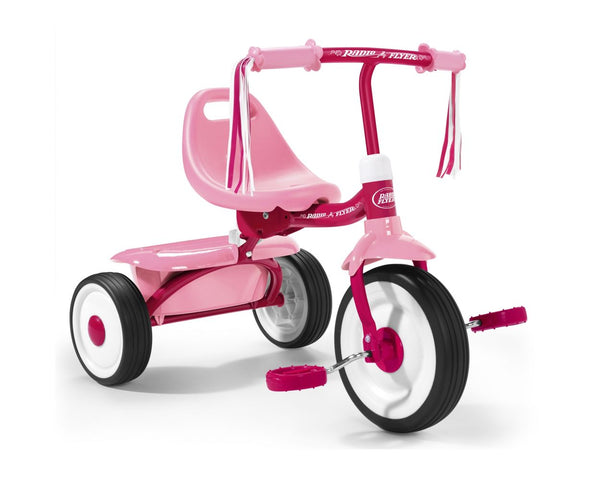 RADIO FLYER PINK FOLD 2 GO TRIKE - Kids On Wheelz
