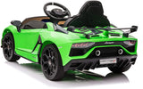 Lamborghini Aventador SVJ 12V Electric Ride-On Car for Kids with Parental Remote Control, Voltz Toys