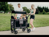 W2 Elite Poussette Double Multifonctionnelle Wagon (2 Places) Gris - Wonderfold
