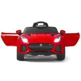 12V Jaguar F-Type SVR Licensed Kids Ride On Car Red Kids On Wheelz