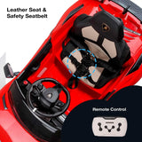 LAMBORGHINI AVENTADOR SVJ 1 KIDS RIDE ON CAR 12V - RED