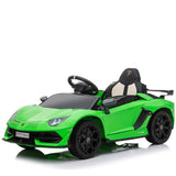 Lamborghini Aventador SVJ 12V Electric Ride-On Car for Kids with Parental Remote Control, Voltz Toys