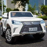 Lexus LX570 12V Electric Motorized Ride-on Car for Kids with Parental Remote Control, Voltz Toys