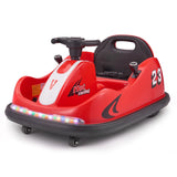12V Kids Bumper Car 360° Rotation for Indoor and Outdoor Kids On Wheelz