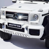 Mercedes-Benz AMG G63 6x6 12V Electric Motorized Ride On Car for Kids with Parent Seat and Remote Control, Voltz Toys