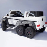 Mercedes-Benz AMG G63 6x6 12V Electric Motorized Ride On Car for Kids with Parent Seat and Remote Control, Voltz Toys