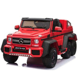 Mercedes-Benz AMG G63 6x6 12V Electric Motorized Ride On Car for Kids with Parent Seat and Remote Control, Voltz Toys