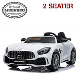 Mercedes-Benz AMG GT R 2 Seater 12V Electric Ride On Car for Kids with Parental Remote Control, Voltz Toys