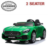 Mercedes-Benz AMG GT R 2 Seater 12V Electric Ride On Car for Kids with Parental Remote Control, Voltz Toys