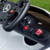 Mercedes-Benz AMG GT4 12V Electric Motorized Ride On Car for Kids with Parental Remote Control, Voltz Toys