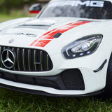 Mercedes-Benz AMG GT4 12V Electric Motorized Ride On Car for Kids with Parental Remote Control, Voltz Toys