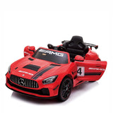 Mercedes-Benz AMG GT4 12V Electric Motorized Ride On Car for Kids with Parental Remote Control, Voltz Toys