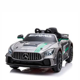 Mercedes-Benz AMG GT4 12V Electric Motorized Ride On Car for Kids with Parental Remote Control, Voltz Toys