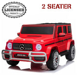 Mercedes-Benz G63 2 Seater 24V 4WD Electric Ride On Car for Kids with Parental Remote Control, Voltz Toys
