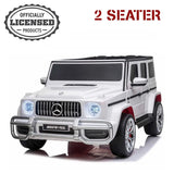 Mercedes-Benz G63 2 Seater 24V 4WD Electric Ride On Car for Kids with Parental Remote Control, Voltz Toys