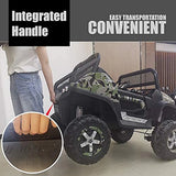 Mercedes-Benz Unimog 2 Seater 12V Electric Ride On Car for Kids with Parental Remote Control, Voltz Toys